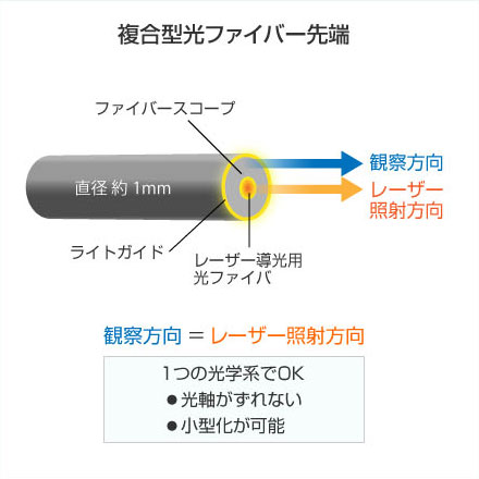 複合型光ファイバー